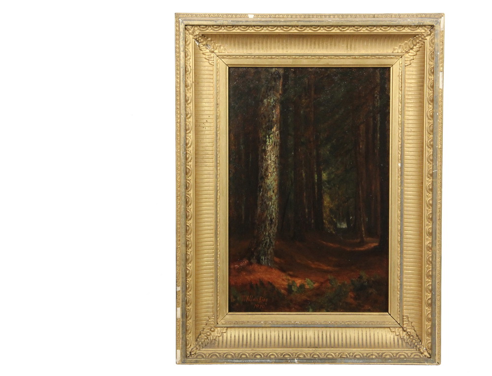 Appraisal: WINCKWORTH ALLAN GAY MA - - Forest Trail oil on