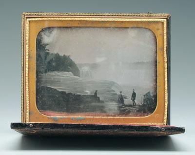 Appraisal: Babbitt signed daguerreotype Platt D Babbitt American - whole plate