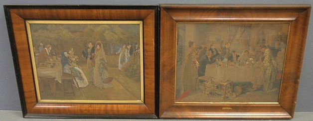 Appraisal: - Two Colored prints by W Dendy Sadler one titled