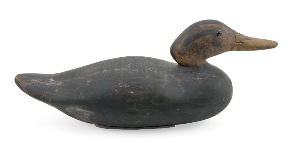 Appraisal: DODGE DECOY FACTORY BLACK DUCK DECOY DETROIT TH CENTURY LENGTH