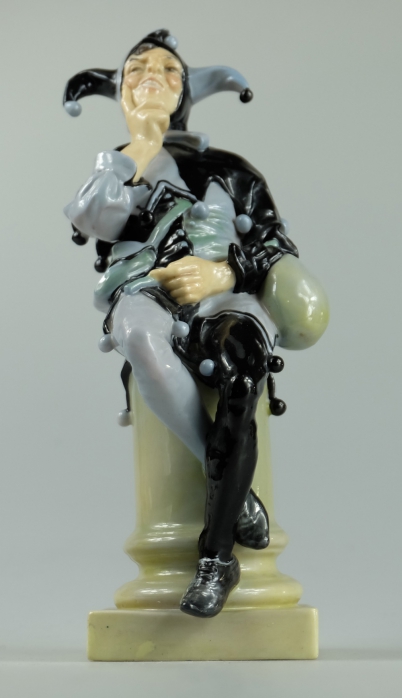 Appraisal: Royal Doulton figure A Jester HN in back and lavender