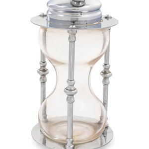 Appraisal: A Maxwell Phillip Co 'Hourglass' Cocktail Shaker First Half th