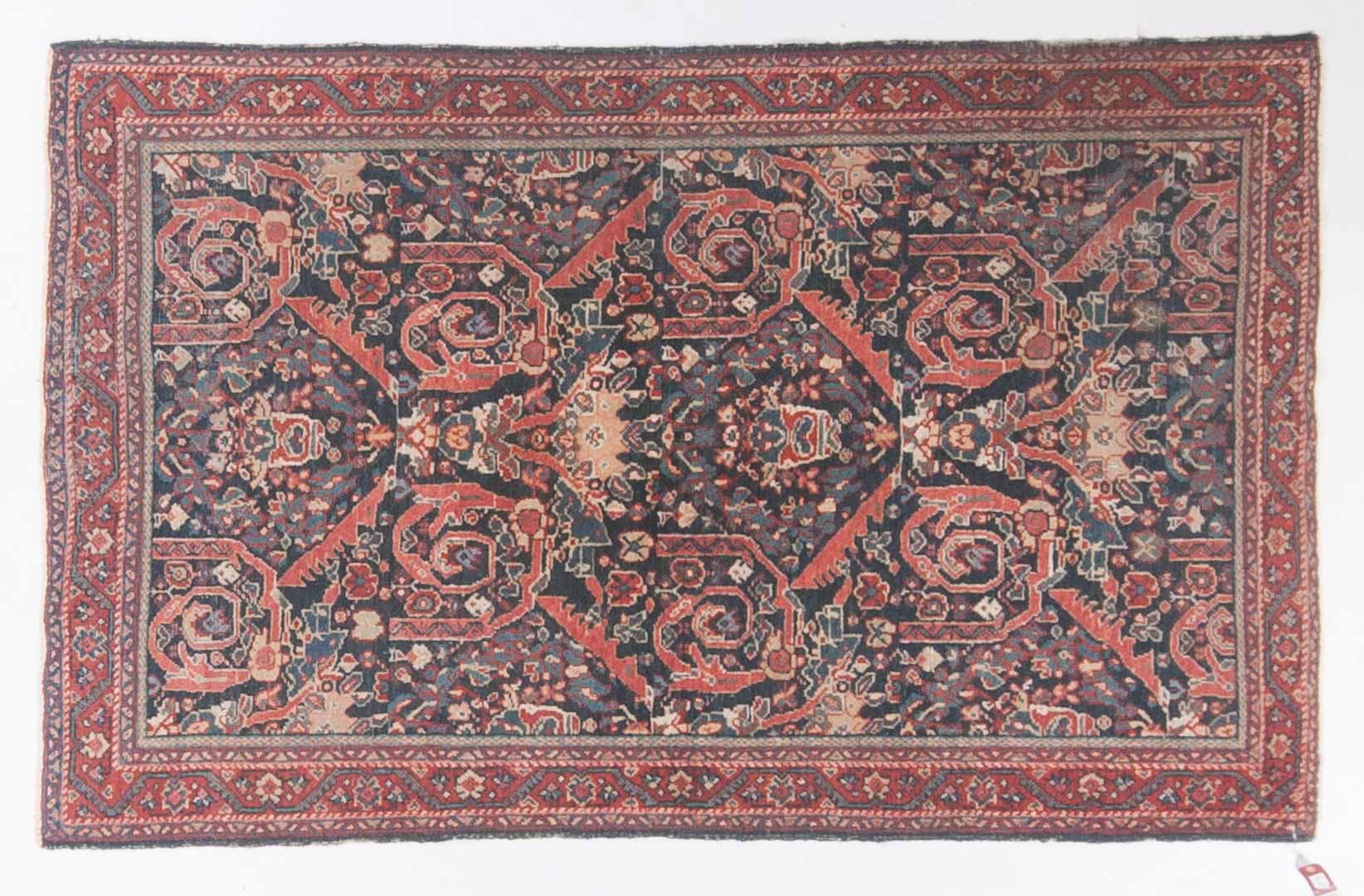 Appraisal: Persian Mahal rug approx x Persia circa Condition Some wear