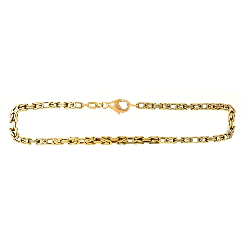 Appraisal: A gold bracelet cm l marked g More Information Good