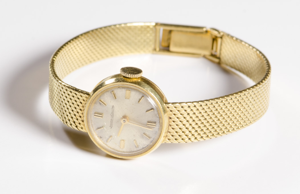 Appraisal: LADY'S SWISS JAEGER-LECOULTRE WRIST WATCH K yellow gold case and