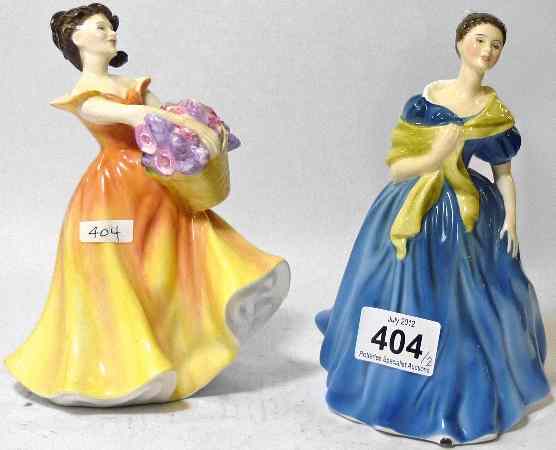 Appraisal: Royal Doulton Figures Lesley HN and Adriene HN