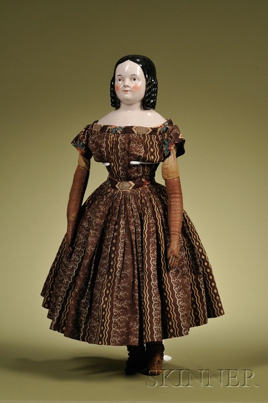 Appraisal: China Lady with Sophia Smith Hairstyle Germany c attributed to