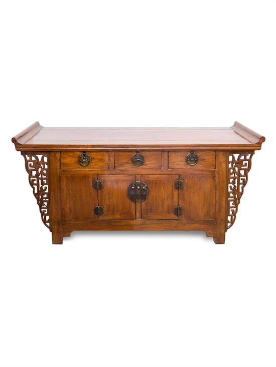 Appraisal: Sale Lot A Chinese Export Altar Table with a rectangular