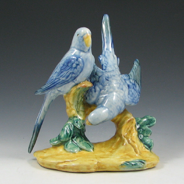 Appraisal: Stangl Double Parakeets Blue - Mint Stangl Double Parakeets in