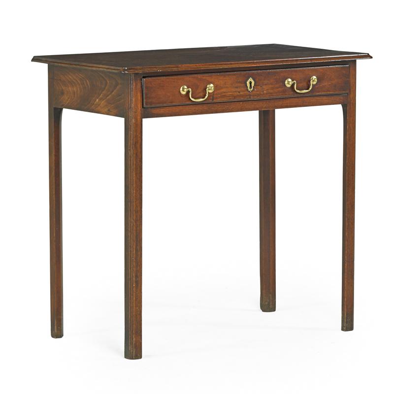 Appraisal: GEORGE II WORK TABLE Condition Report