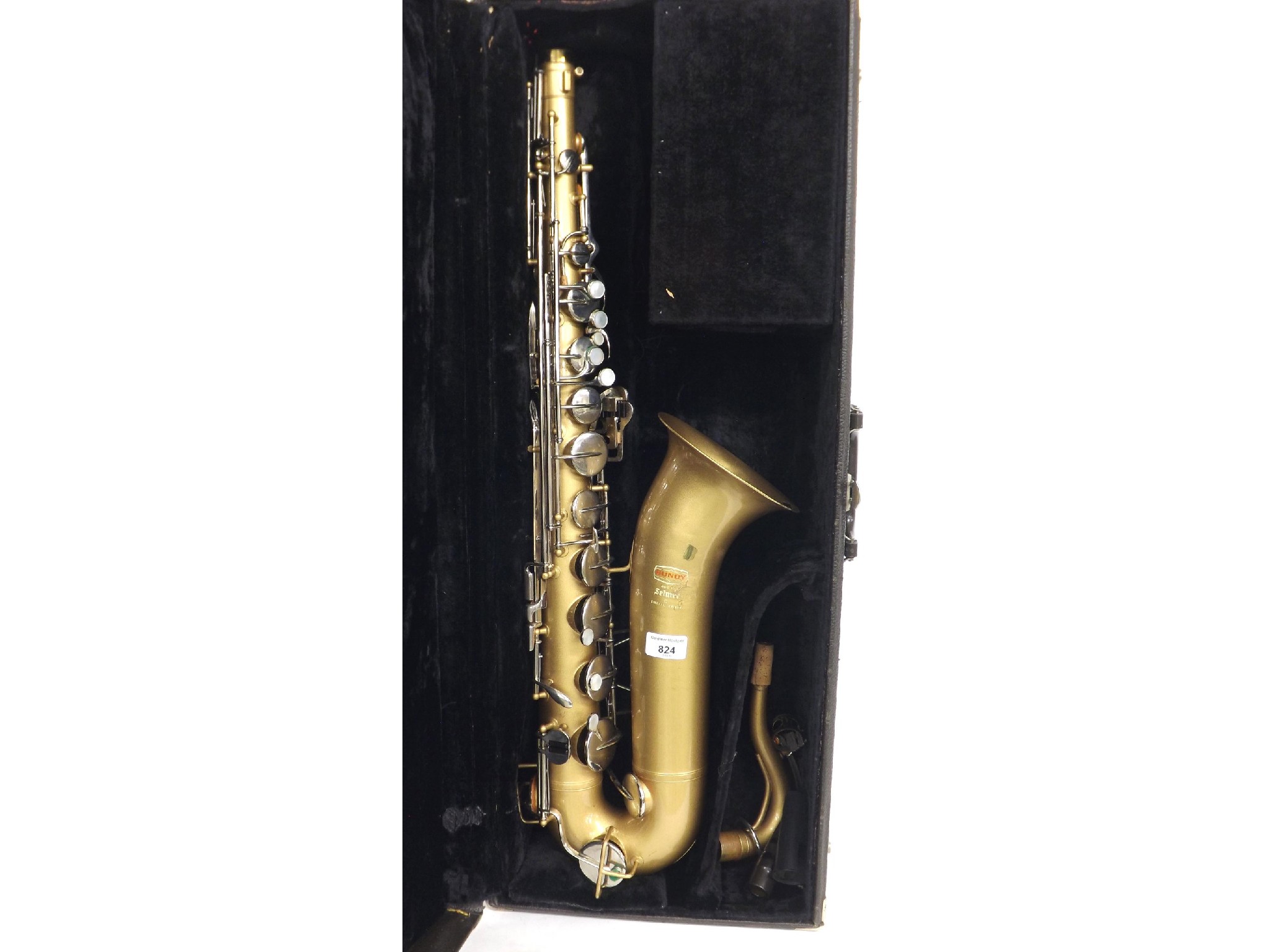 Appraisal: Bundy II by Selmer tenor saxophone with gold epoxy finish