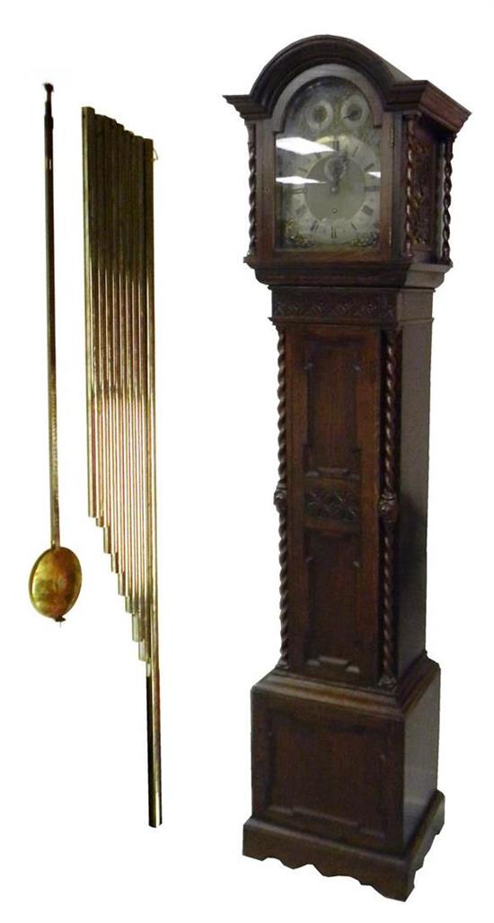 Appraisal: CLOCKS Tiffany Co New York tall case clock c quarter