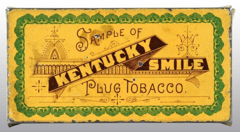 Appraisal: Sample Size of Kentucky Smile Plug Tobacco Description Manufactured by