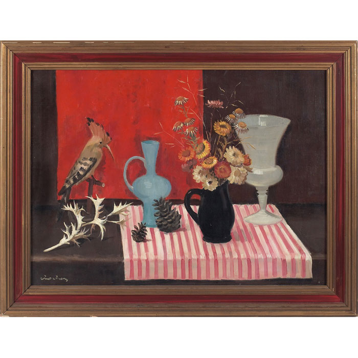 Appraisal: Andre Chochon French b Nature Morte c oil on canvas