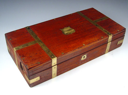 Appraisal: CIVIL WAR ERA ENGLISH SURGEON KIT CASE Circa mid th