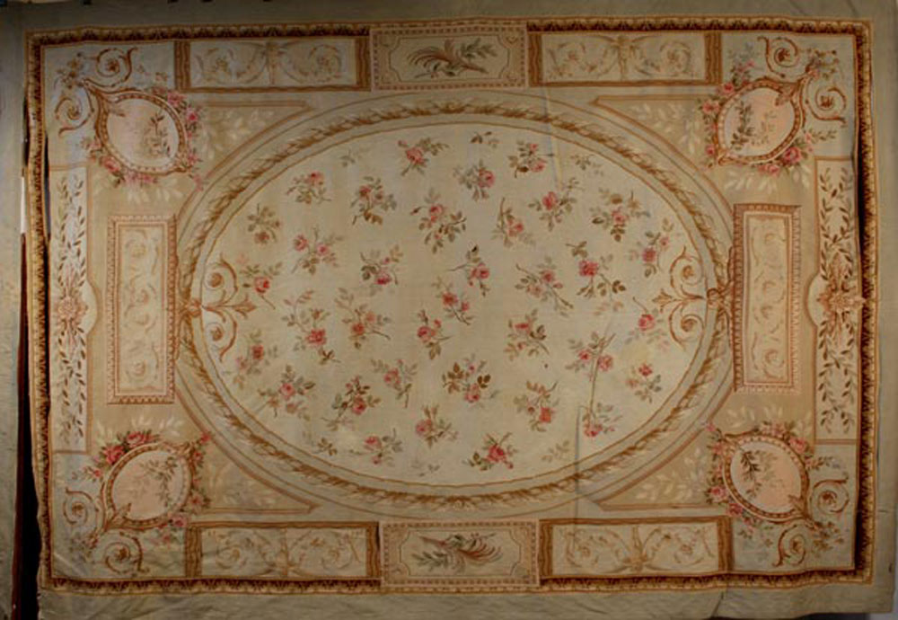 Appraisal: A - th Early th C Aubusson Rug Late th