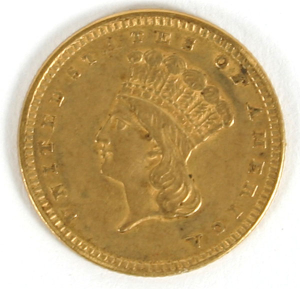 Appraisal: One Dollar Princess Type III Gold Coin