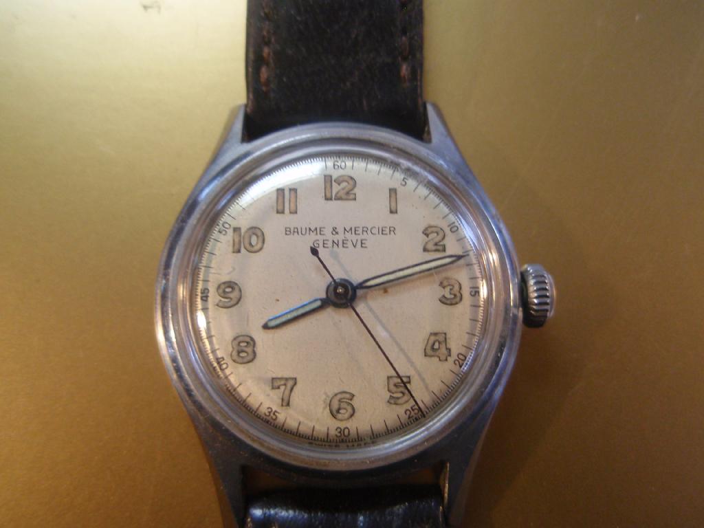 Appraisal: A gentleman's Baume Mercier stainless steel wristwatch c