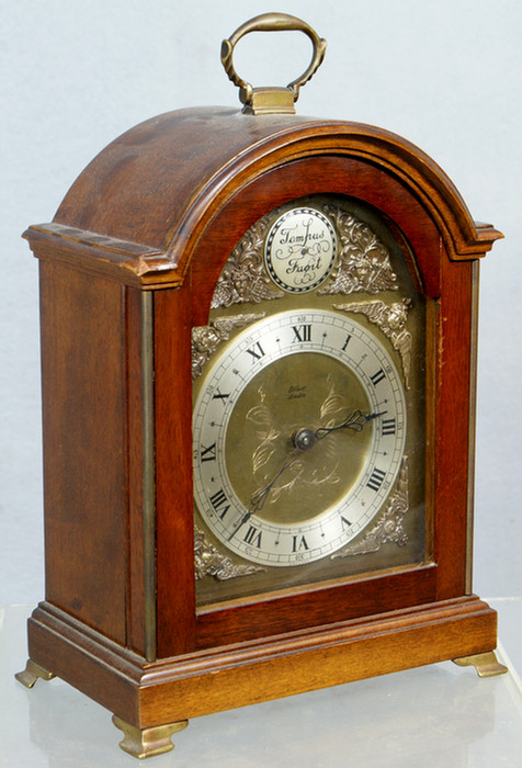 Appraisal: Signed 'Elliott' London bracket clock not antique damage to case