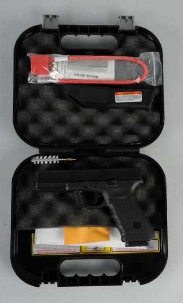 Appraisal: Glock Pistol Description cal Includes tactical rail speed loader two