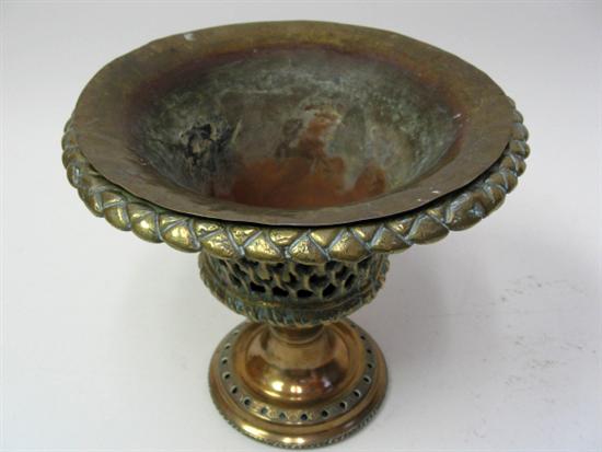 Appraisal: A L th E th C Pierced Bronze and Bellmetal