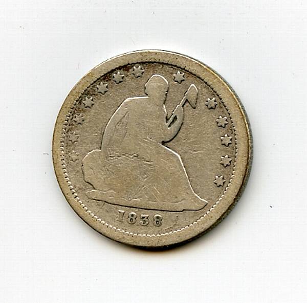 Appraisal: Liberty Seated Quarters Including no drapery no drapery -O no