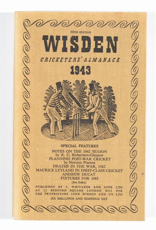 Appraisal: Cricket - Wisden Cricketers Almanack