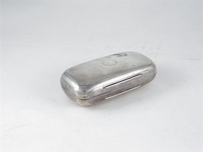 Appraisal: A Victorian tobacco or cigar case of rounded oblong form