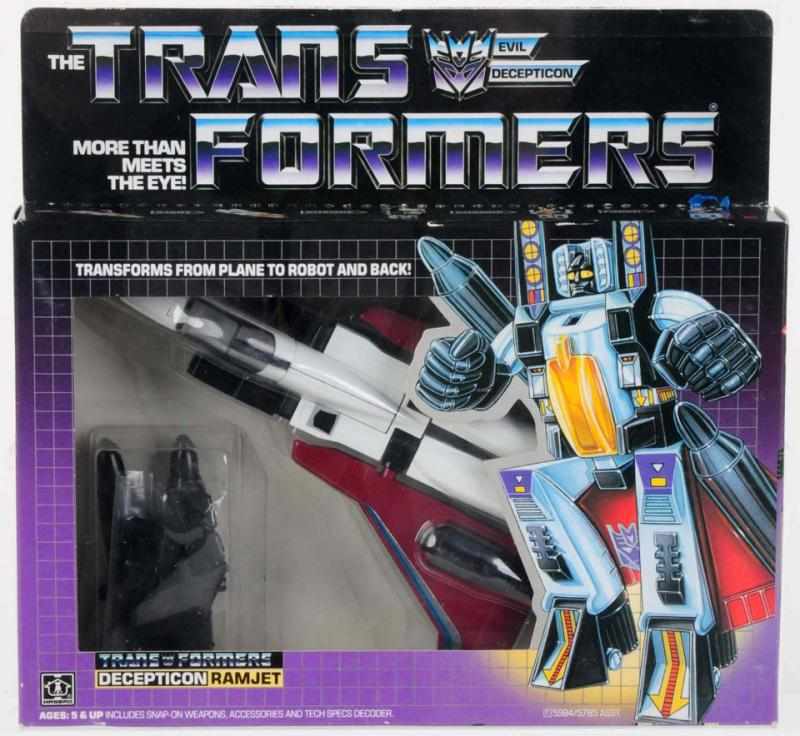 Appraisal: Transformers Ramjet AFA Hasbro Ramjet is a later and more