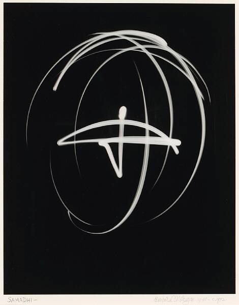 Appraisal: Barbara Morgan American - Samadhi Light Drawing Gelatin silver print