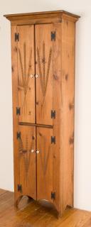 Appraisal: Habersham Handcrafted Pine Jelly Cupboard Handcrafted from The Habersham Country