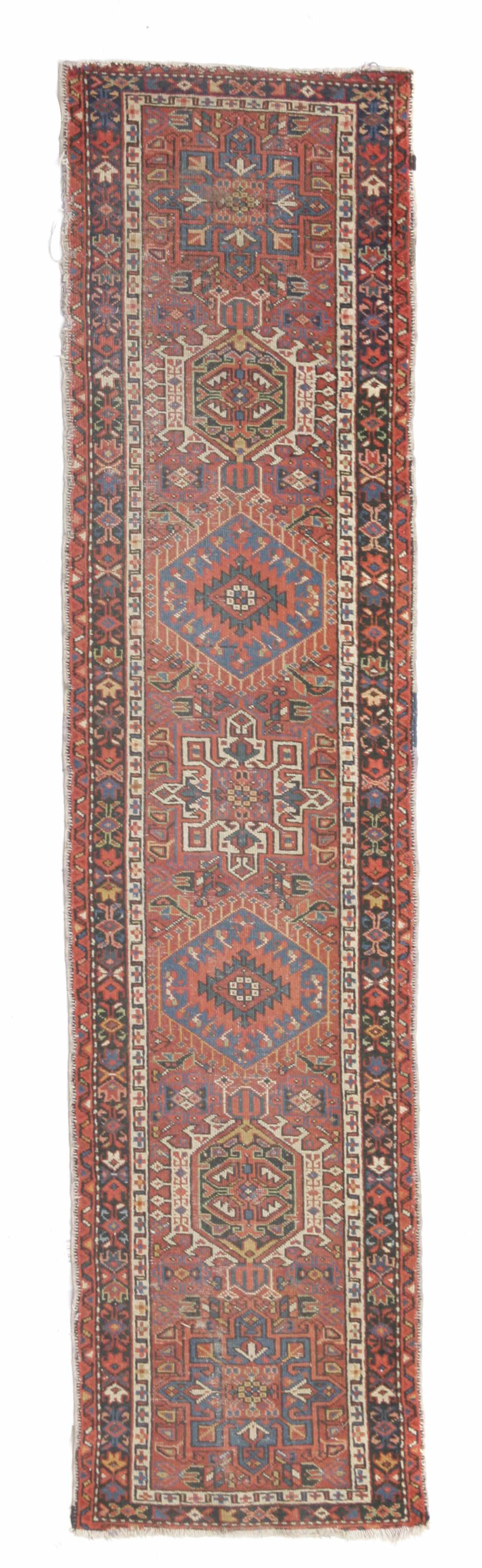 Appraisal: A group of three Persian wool runners approximate size of