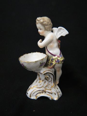 Appraisal: August Rex Porcelain Figural Cherub master salt excellent