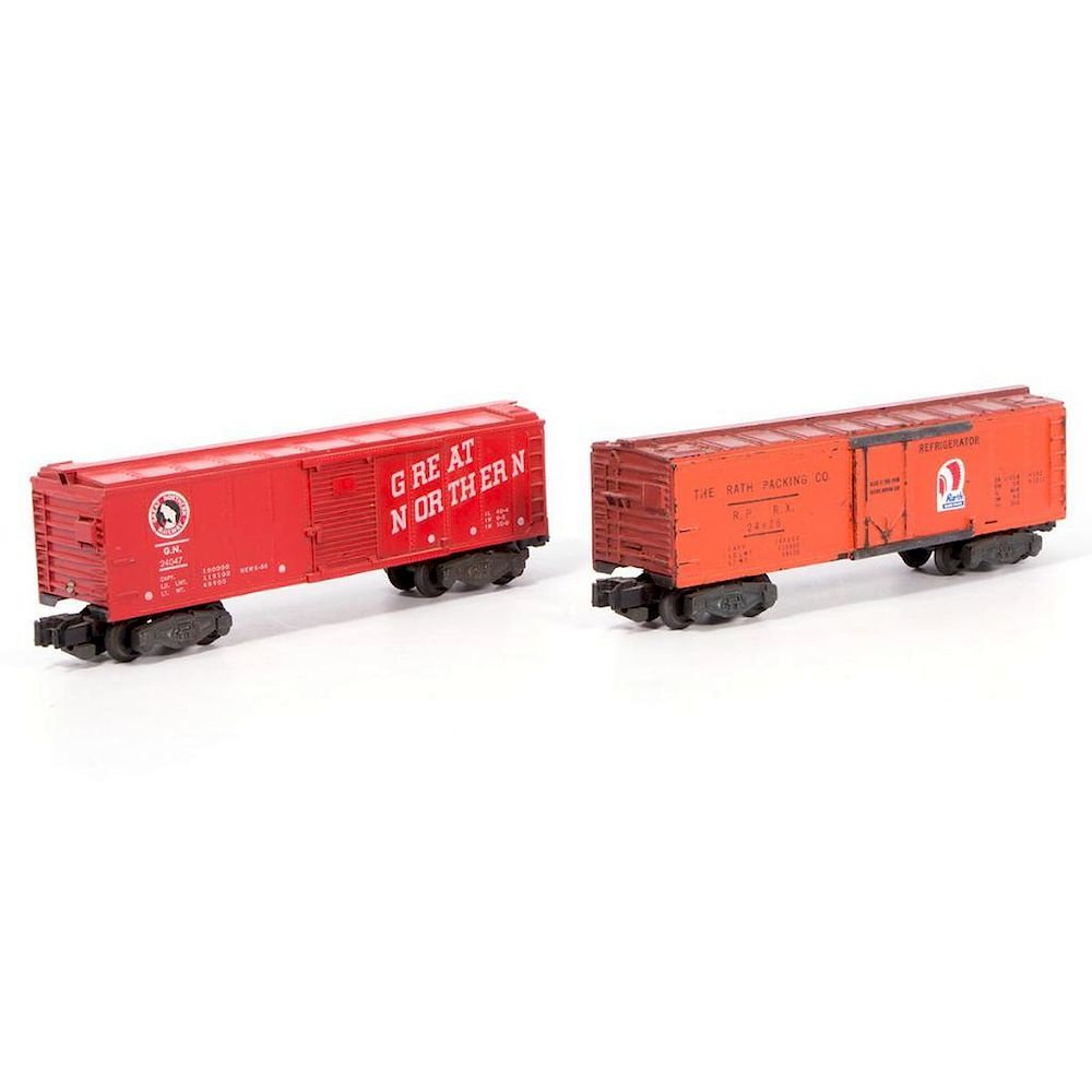 Appraisal: AF S Rath Reefer and GN Boxcar AF S gauge