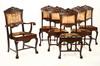 Appraisal: DINING CHAIRS - Set of six early th C dining