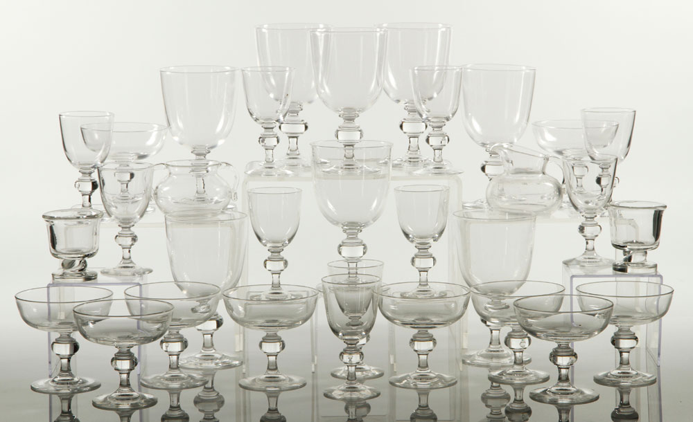 Appraisal: - Lot of pieces of Steuben Crystal Lot of pieces