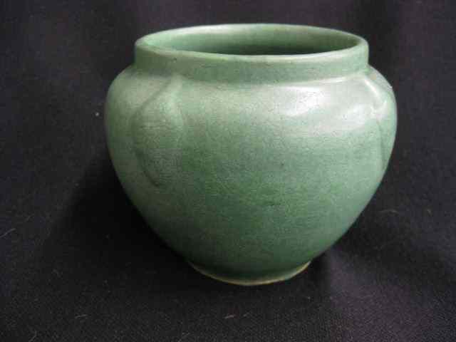 Appraisal: Arts Crafts Pottery Vase matte green glaze '' excellent