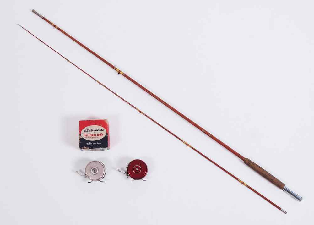 Appraisal: WRIGHT MCGILL ' GRANGER FLY ROD WITH REELS Composition shaft