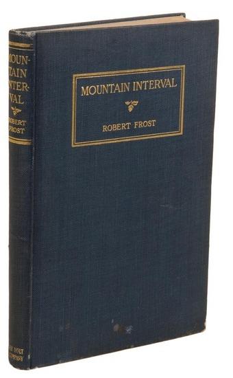 Appraisal: FROST Robert Mountain Interval New York Henry Holt and Co