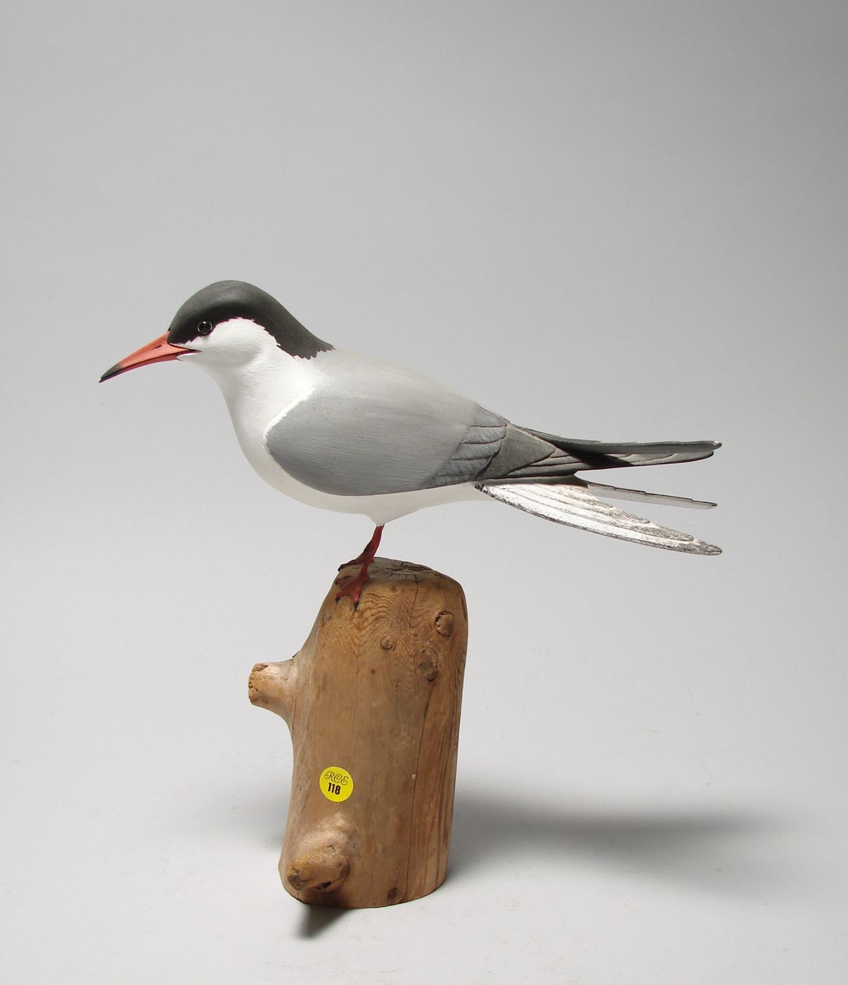 Appraisal: DECORATIVE LIFE-SIZE COMMON TERN By Ed Hopkins of MA Signed