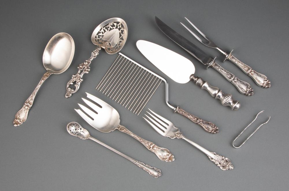 Appraisal: MISCELLANEOUS GROUP OF SILVER SERVING PIECESMiscellaneous Group of Silver Serving