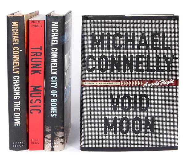 Appraisal: Connelly Michael volumes incl The Concrete Blonde Bost Cloth DJ