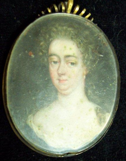 Appraisal: English School early th CenturyA Lady her hair in ringlets