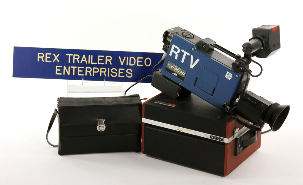 Appraisal: - Collection of Rex Trailer's Recording Equipment Collection of Rex