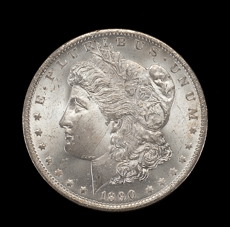 Appraisal: -O U S MORGAN SILVER DOLLAR