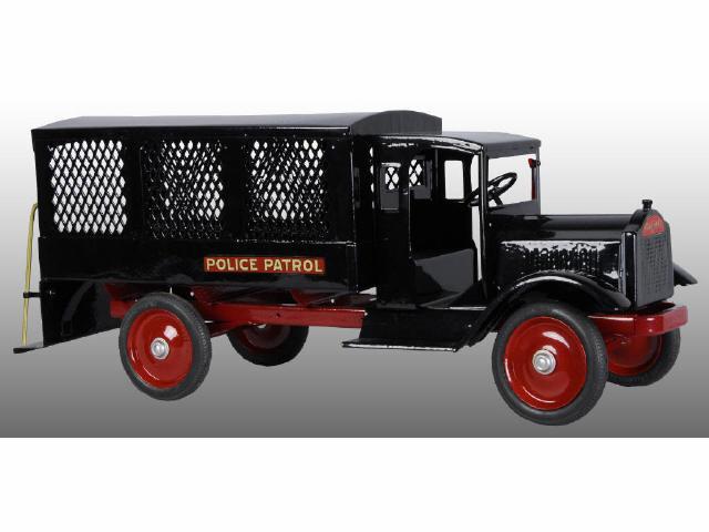 Appraisal: Pressed Steel Keystone Police Patrol Truck Description Circa Total restoration