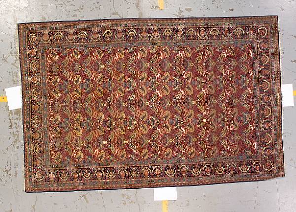 Appraisal: AA Kashan carpet Central Persia circa size approximately ft x