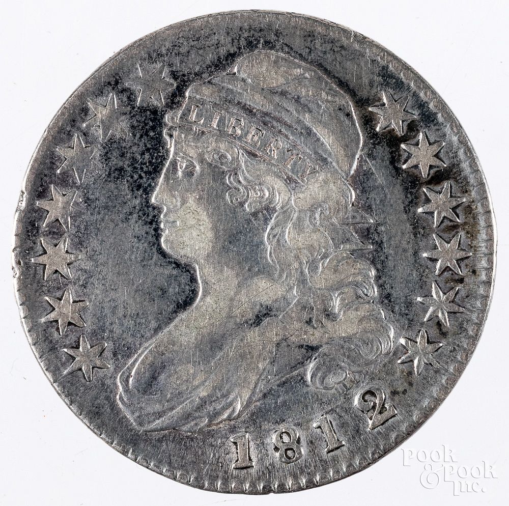 Appraisal: busted Liberty half dollar busted Liberty half dollar Competitive In-House