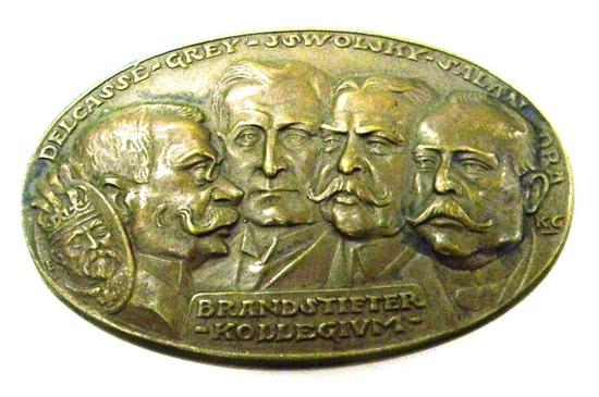 Appraisal: Medal Karl Goetz Satirical ''Campaign of Lies'' German Wold War