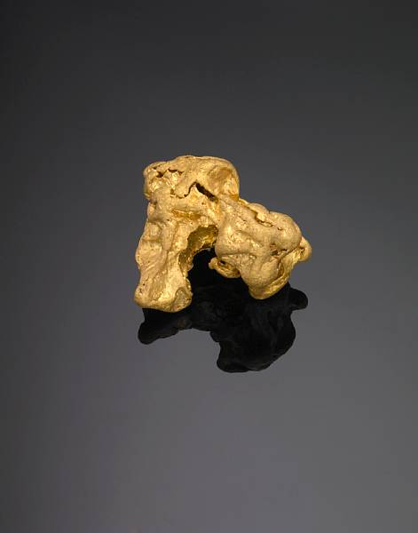 Appraisal: Gold Nugget Dunolly Central Victoria Australia A nugget with a